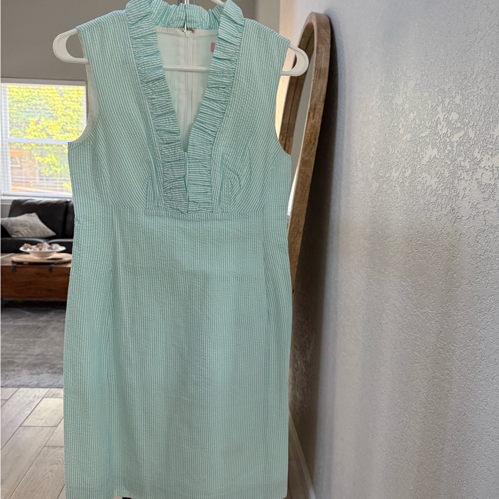 Lilly Pulitzer Adeline Seersucker Shift